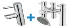 Grohe - Concetto - Basin Mono + bsm pack including shower kit