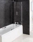 Eastbrook - Volente - 6mm hinge bath screen easy clean