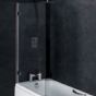 Eastbrook - Volente - 8mm hinge bath screen easy clean