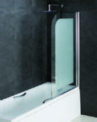 Eastbrook - Volente - 6mm hinge bath screen frosted