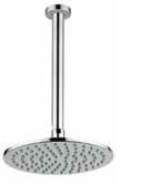 Abode - Euphoria - Circular Roof Mounted 200mm Showerhead Kit by Abode