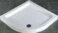MX - Standard Stone - Resin Flat Top Quadrant Shower Trays