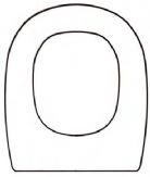  a Discontinued - Duravit - DELARCO Solid Wood Replacement Toilet Seats