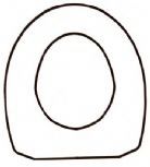  a Discontinued - Armitage - RAPHAEL Custom Made Plastic Replacement Toilet Seats
