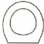  a Discontinued - Lefroy Brooks  -  LISSA DOON Custom Made Wood Replacement Toilet Seats