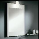 Inda Products Deleted  - Rectangular - 50 x 90h x 3cm with Satin Edge