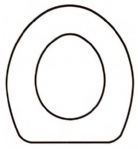  a Discontinued - Twyford - CLARICE Solid Wood Replacement Toilet Seats