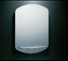 Inda Products Deleted  - Curved Top - & Bottom with Shelf Bevelled Edge Mirrors