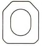  a Discontinued - Vernon Tutbury - CLAREMONT Solid Wood Replacement Toilet Seats