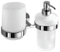 Inda Products Deleted  - Linea - Tumbler Holder & Liquid Soap Dispenser