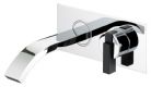 Britton Deleted - Chill - Wall Mounted Bath Filler Chrome And Black