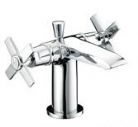 Britton Deleted - Twist - Basin Mixer With Pop Up Waste Chrome Plated