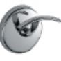 Inda Products Deleted  - Hotellerie - Robe Hook 6 x 7cm dia.