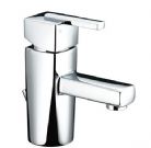 Britton Deleted - Qube - Basin Mixer With Pop Up Waste Chrome Plated