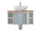 Joyou Products Deleted - Mio - Vanity Unit with Two Shelves