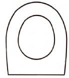  a Discontinued - Oakhill - Solid Wood Replacement Toilet Seats