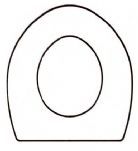  a Discontinued - Armitage Shanks - PROFILE Custom Made Wood Replacement Toilet Seats