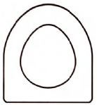  a Discontinued - Armitage Shanks - SAVILLE Solid Wood Replacement Toilet Seats