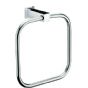Britton Deleted - Qube - Towel Ring Chrome Plated