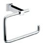 Britton Deleted - Qube - Toilet Roll Holder Chrome Plated