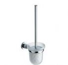 Britton Deleted - Prism - Wall Mounted Toilet Brush & Holder Chrome Plated