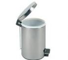 Britton Deleted - Solo - Pedal Waste Bin Chrome Plated