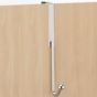 Britton Deleted - Solo - Over Door Hanger 2 Chrome Plated
