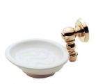 Britton Deleted - 1901 - Soap Dish Gold Plated