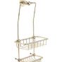 Britton Deleted - 1901 - Shower Tidy Gold Plated