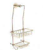 Britton Deleted - 1901 - Shower Tidy Gold Plated