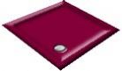  a Discontinued - Square - Burgundy Shower Trays