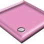  a Discontinued - Square - Flamingo Pink Shower Trays