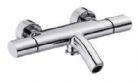 Kohler Bathrooms  - Oblo - Thermostatic 2 handle 2 hole wall-mount bath/shower mixer