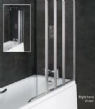 Eastbrook - Volente - 1000mm Bath Screens