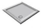  a Discontinued - Quadrant - Whisper Grey Shower Trays