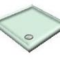  a Discontinued - Offset Quadrant - Apple/Light Green Shower Trays