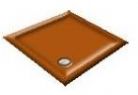  a Discontinued - Offset Quadrant - Autumn Tan Shower Trays