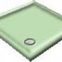  a Discontinued - Offset Quadrant - Light Green Shower Trays