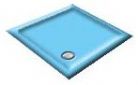  a Discontinued - Offset Quadrant - Pacific Blue Shower Trays