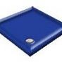  a Discontinued - Offset Quadrant - Penthouse Blue Shower Trays