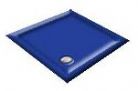  a Discontinued - Offset Quadrant - Penthouse Blue Shower Trays