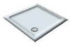  a Discontinued - Offset Quadrant - Whisper Blue Shower Tray