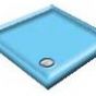  a Discontinued - Offset Pentagon  - Pacific Blue Shower Trays