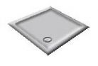  a Discontinued - Offset Pentagon  - Whisper Grey Shower Trays