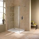 Showerlux - Urban chic - Flat Wet Room Panel with Wall Support