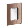 Grohe - Cosmo - American Walnut Wood WC Wall Plate