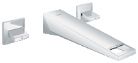 Grohe - Allure Brilliant - 3 hole Basin Mixer wall mounted 220mm spout 1/2