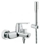Grohe - Eurosmart Cosmo - Bath / Shower mixer with shower set