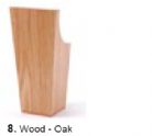 April  - Standard - April Wood - Oak foot set by Claygate