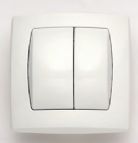 Geberit - Standard - WC flush control, pneumatic, plastic
